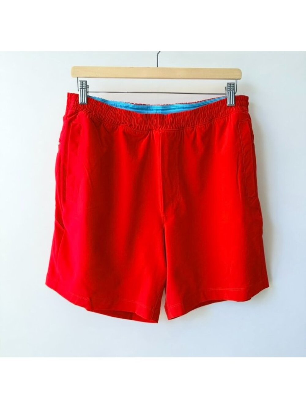 Birddogs Red Lined Performance Athletic Shorts Men's Size XXL A174